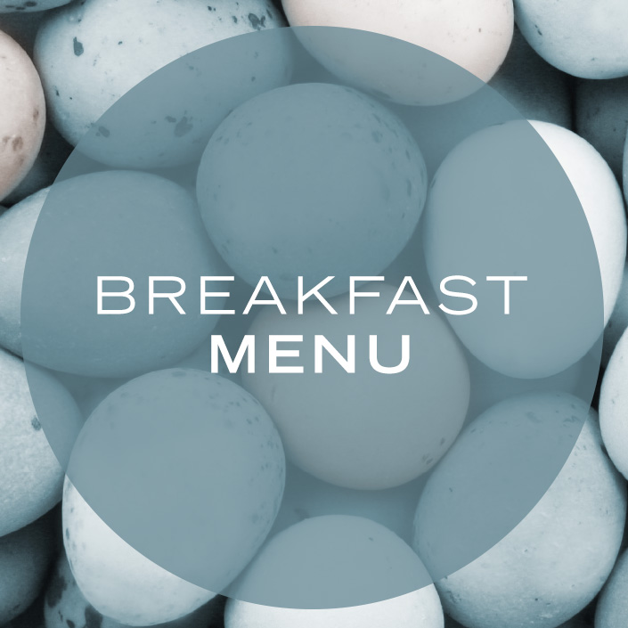 Breakfast menu